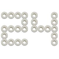 Vet Wrap Medical Tape for Skin Bandage Tape Vet Tape Cohesive Bandage 2 inch x 24 Pack White Fabric Bandages Self Sticking Bandage Self Adhering Bandage Wrap Stretch Self Adhesive Tape