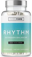 Femme Forme Rhythm Estrogen Balancer for Women: Diindolylmethane/DIM Supplement for Women, Provides Estrogen Balance, PCOS and Acne Relief, Premium Estrogen Blockers Pills, 90 Count