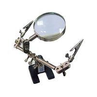 Vision Assist Magnifier Bracket Multi Function Auxiliary Clip Magnifier High Magnification Magnifier Glass Lens Auxiliary Supplies