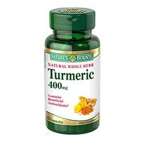 Nature's Bounty Turmeric 400mg, 100 capsules, pack of 3 (3)