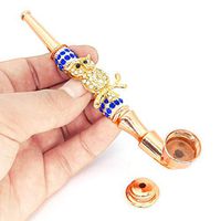 ASNTA Believes That You Need a Beautiful Animal Tube as a Gift, with 1 Storage Bag and 10 Stainless Steel mesh Filters. (Rose Gold)