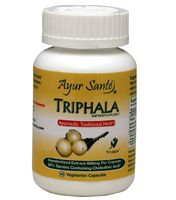 Triphala-Extract 600mg Per Cap(50% Tanins containig Chebulic Acid-300 mg*) 60 Veg Caps