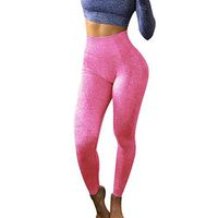 High Waist Leggings Seamless Point Running Sport Fitness Yoga Pants Tummy Control Speed Dry Pants