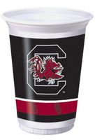 96 NCAA South Carolina Gamecocks Plastic Drinking Tailgate Party Cups -20 Ounces
