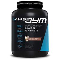 Mass JYM Protein Powder - Egg White, Milk, Whey Protein Isolates & Micellar Casein | JYM Supplement Science | Chocolate Mousse Flavor, 5 lb