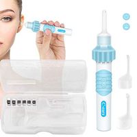Ear Wax Removal Kit,Ear Cleaner,Ear Cleaning Kit,Easy Electric Earwax Removal Tools,Ear Wax Vacuum, Soft and Comfortable Ear Wax Pick with LED Lights for People of All Ages