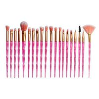 20 Pcs Makeup Foundation Eyebrow Eyeliner Blush Cosmetic Concealer Brushes Multifunctional Makeup Brush
