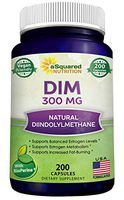 DIM Supplement 300mg Plus BioPerine - 200 Veggie Capsules - Diindolylmethane DIM Max Strength Pills to Support Estrogen Metabolism & Balance, Menopause Relief, PCOS, Hormonal Acne