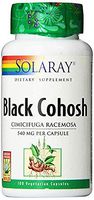 Solaray Black Cohosh Capsules, 540 mg, 100 Count (2 Pack)
