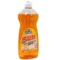 Sun Antibacterial with Oxygen Cleaning Action Citrus Dishwashing Liquid 20 oz