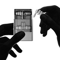 Formemory 2 Pairs Ear Plugs for Sleeping Noise Cancelling, Comfortable Silicone Earplugs for Sleeping Snoring Swimming and Working Travel (Gray)