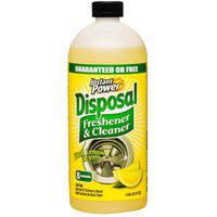 Instant Power 1501 Disposal and Drain Cleaner, Lemon Scent, 4 Liter Case