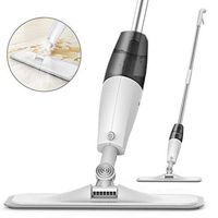 MAGOYY Spray Floor Mop Kit, Water Spraying Cleaner with1Free Reusable Microfiber Pads, 360 Rotation for Home House Kitchen Hardwood Laminate Wood Ceramic Tiles Floor Cleaning