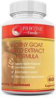 Horny Goat Weed Extra Strength for Men Women 10X Strength Icariins w Maca Tribulus L-Arginine Saw Palmetto Tongkat Ali Best Energy Stamina Performance 60 Caps Made in USA
