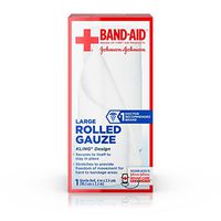Band-Aid Brand Of First Aid Products Rolled Gauze, 4 Inches By 2.5 Yards