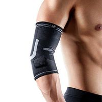 LP SUPPORT 150XT X-Tremus Elbow Support - for Golf, Baseball, Tennis, Badminton, Workouts - Reduce Joint Pain (Large - Black)