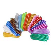 Toyvian 9pcs Pull Bow Ribbon Pull String Bows Wedding Car Decoration Gift Wrap Bows Random Color