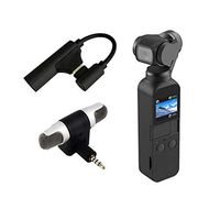 Lyperkin DJI OSMO Pocket Microphone, Premium Type C to 3.5mm Audio Adapter External Wireless Microphone Comaptible with DJI OSMO Pocket