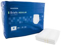 McKesson BRCLMD Stay Dry Breathable Brief, Medium, White (Pack of 96)