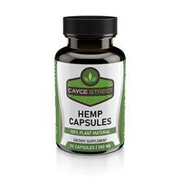 Cayce Street - Hemp Capsules - for Pain Relief, Helps Anxiety and Stress Problem - Natural Anti Inflammatory - 30 Capsules Per Bottle, 350mg Hemp Per Capsule