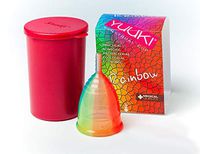 Yuuki Menstrual Cup - Rainbow Line Large + Infuser Box + Small Gift
