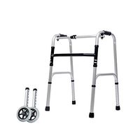 Walking aids YXGH@ Standard Walkers The Elderly Four Legs Walking Stick Disabled The Elderly Bath Chair with Wheels Walking Frames (Color : B)