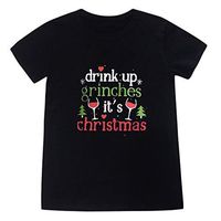 Frunalte Women Sweatshirts Womens Long Sleeve Casual Color Stitching Alphabet Christmas Tree Print Tops Blouse T-Shirt Black