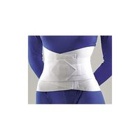 Lumbar Sacral Support with Abdominal Belt, 108220 Height Large White