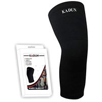 Compression Brace for Knee Stability Support Sleeves for Pain Relief Protection from Sports (Black, XX-Large)