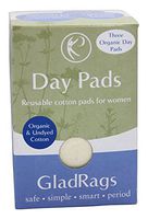 GLADRAGS DAY PAD NATURAL 3PK, 3 PK