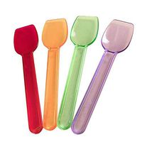 Karat B7022400 Multi-Color 3.7" Gelato Spoon - 2000 / CS
