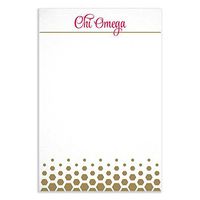 Alexandra And Company Notepad, Chi Omega