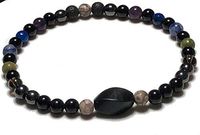 Alexandra Schroeder Mens Hot Temper - Depression - Insomnia Holistic Bracelet | Anger | Stress | Anxiety | Can't Sleep (8.0)