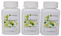 Super-Absorption Astragaloside IV 98% - Anti-Aging Supplement (Brand:crackaging) (50mg/Cap 90 Caps in 3 Bottles)