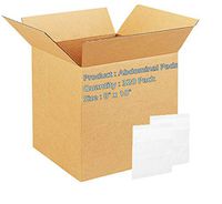 Abdominal Pads. Case of 320 Sterile ABD Pads 8" x 10". Highly Absorbent sterile dressings for Wound Padding and Protection. Multi-Layer Dressing. Sealed Edges.