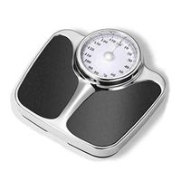 Lcxliga Mechanical Bathroom Scale,Easy to Read Analogue Dial, Body Weight Mechanical Floor Scale, No Buttons/Batteries,Weigh Up to 160 Kg
