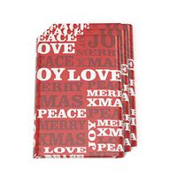 Cloaked Box - Easy Gift Wrapping Kit Multi-Pack - 3 x Merry Xmas - Large (17.5 x 12 x 4 inches)
