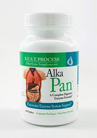 Alka-Pan by Morter HealthSystem B.E.S.T. Process Alkaline Pancreatic Enzymes for Stress Relief & Digestive Health with Pancreatin, Papaya, Bromelain, Betaine HCL, Chamomile, Peppermint & Anise Seed