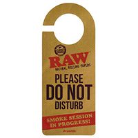 RAW Natural Rolling Papers - Do Not Disturb Door Sign