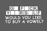 CRDesign Would You Like to Buy a Vowel Vinyl Decal Sticker for Car Truck SUV Window Wall MacBook Notebook Laptop