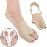 Bunion Straightener Protector Relief Sleeve with Classic Bunion Pads for Overlapping Hammer Toes Anti Slip Off (Women 5-8.5 / Men 5-7)