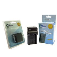 Replacement for Panasonic SDR-H100P Battery and Charger - High Capacity Compatible with Panasonic VW-VBK360 Digital Camera Batteries and Chargers (4400mAh, 3.7V, Lithium-Ion)