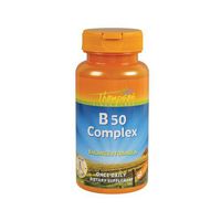 Thompson B-50 Complex , 50 Mg, 60 Capsules, (Pack of 2)