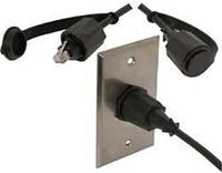 Certicable 15 Ft. Cat 6 STP Industrial Outdoor Ethernet Cable RJ45 Dust Cap Plug