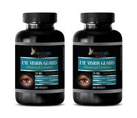 Eye Vitamins with Bilberry - Eye Vision Guard 24 MG - Advanced Complex - Lutein Vision Support - 2 Bottles 400 Softgels