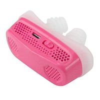 Amawo Electric Silicone Anti-snoring Nasal Breathing USB Charging Sleep Assisted Mini snoring Device to Ease snoring (Color : A)