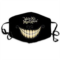 MOSDELU Smile Face Comfortable Adjustable Funny Pattern Facial Decorations for Women and Men