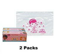 UPD Disney 72003 Doc McStuffins Snack Bags - 25 Ct (2Pack), Multicolor, 15.2 cm X 8.3 cm. 72003