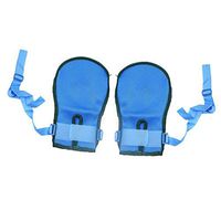 2pcs Elderly Finger Control Mitts Hand Infection Protectors Padded Safety Prevent Palm Harm Fixed Restraint Gloves - S/M/L - L