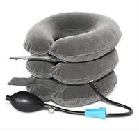 Cervical Neck Traction Device - Inflatable & Adjustable Neck Stretcher Collar for Home Traction Spine Alignment